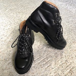 Ralph Lauren Purple Label Leather Hiking Boot